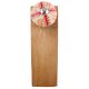 2 Pieces Red Leaf Floral Ceramic Door Stopper
